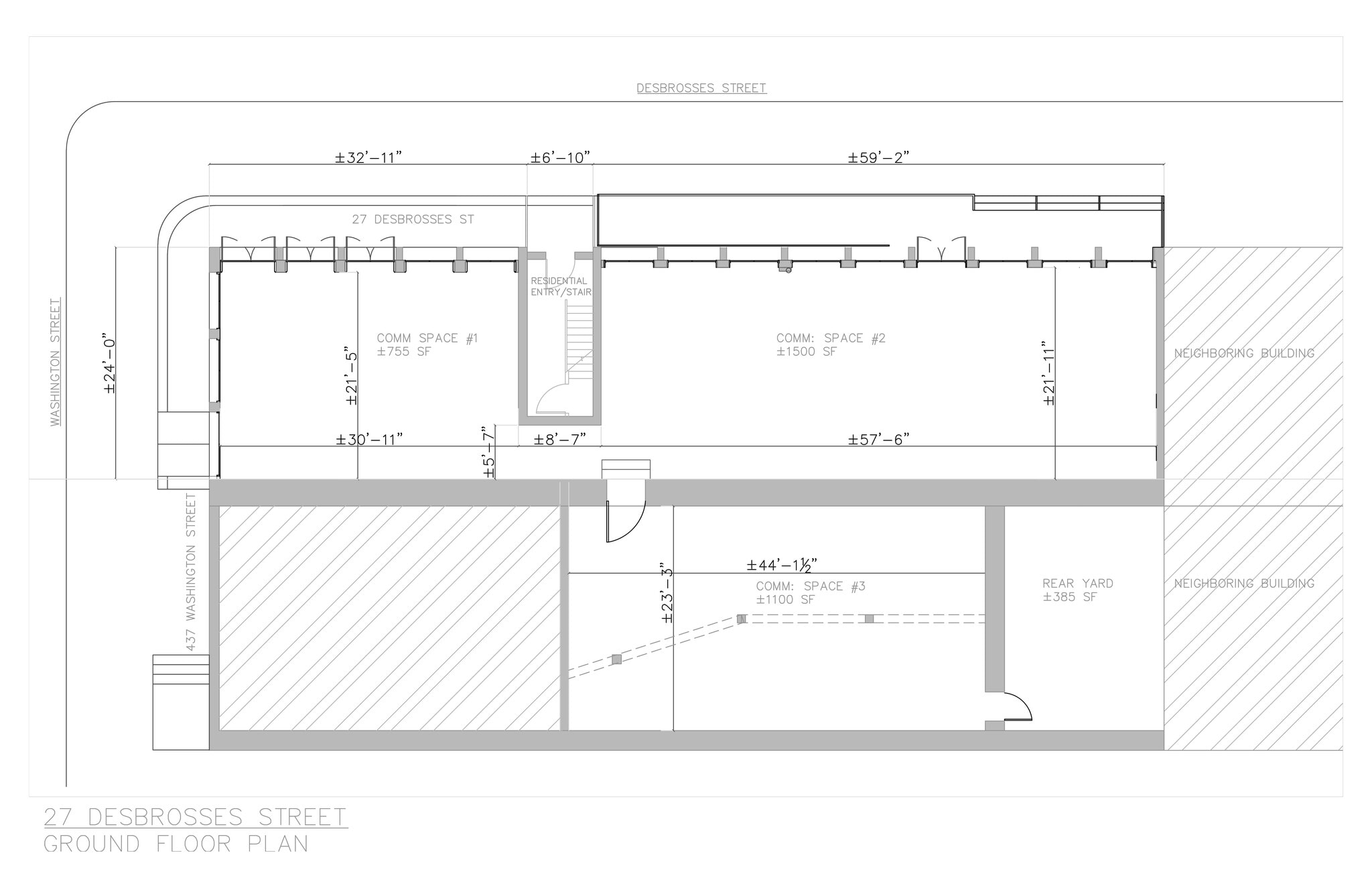 27 Desbrosses St, New York, NY for lease Site Plan- Image 1 of 6