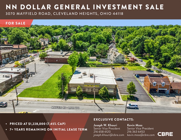 3070 Mayfield Rd, Cleveland Heights, OH for sale - Building Photo - Image 1 of 6