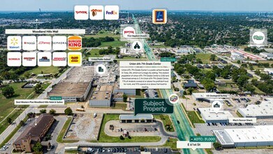 10220 E 61st St, Tulsa, OK - AÉRIEN Vue de la carte