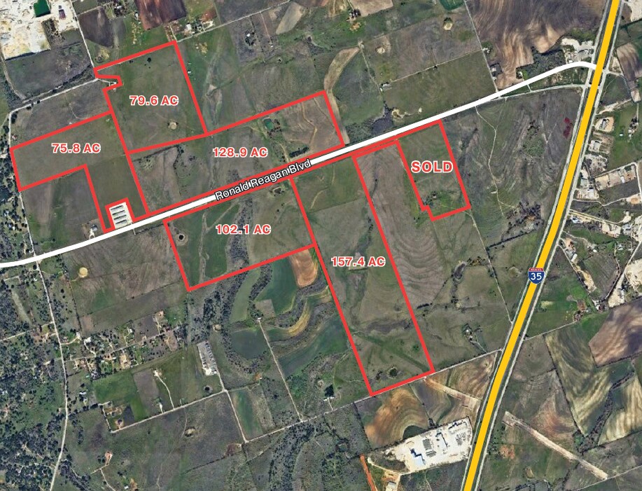 Ronald Reagan Boulevard, Georgetown, TX à vendre Photo principale- Image 1 de 2