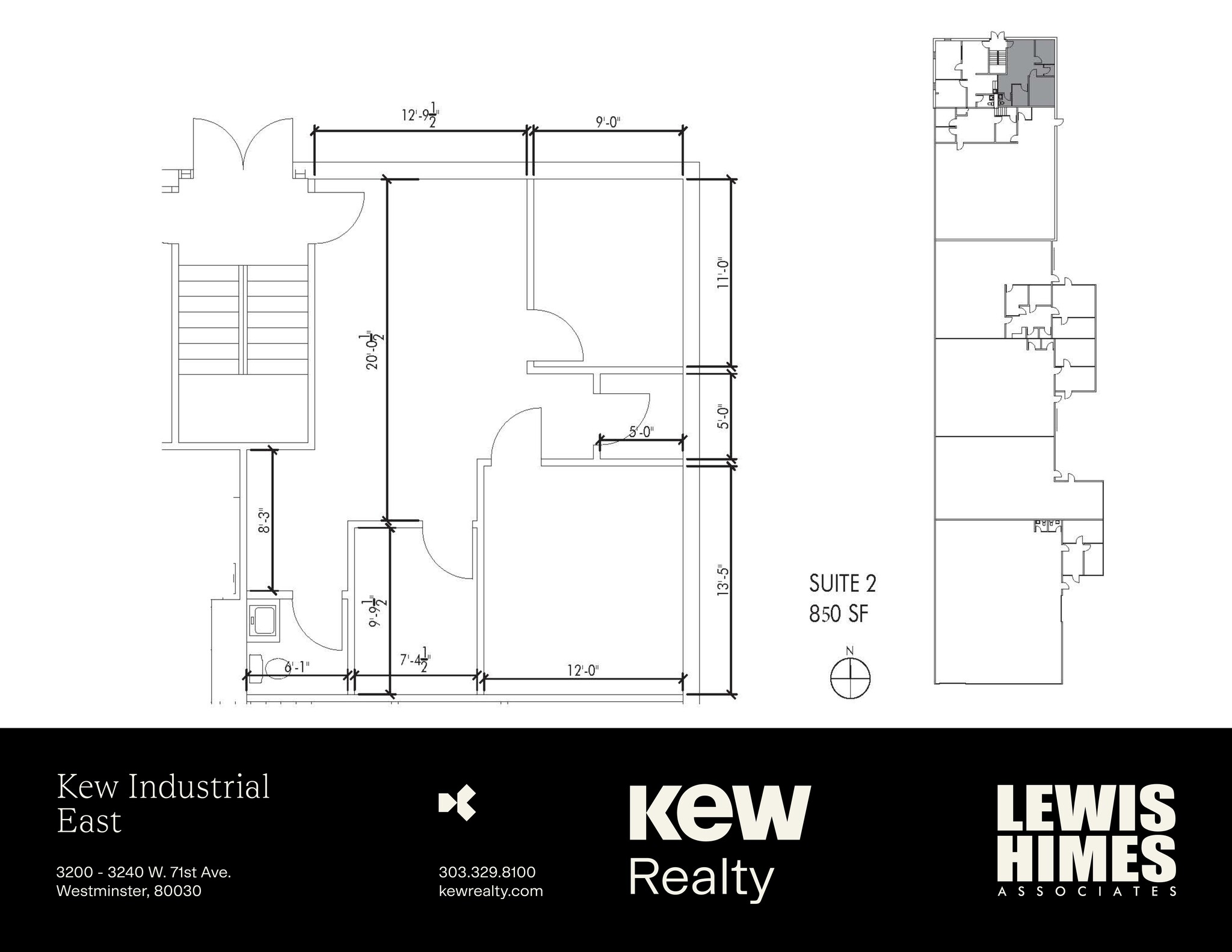 3240 W 71st Ave, Westminster, CO à louer Plan de site- Image 1 de 6
