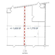 801-869 N Mayfair Rd, Wauwatosa, WI à louer Plan d’étage- Image 2 de 2