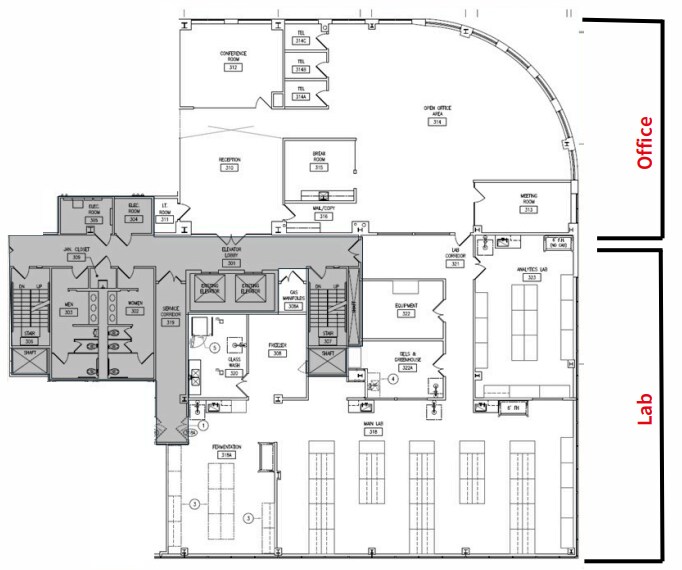 1030 Massachusetts Ave, Cambridge, MA à louer Plan d’étage- Image 1 de 2