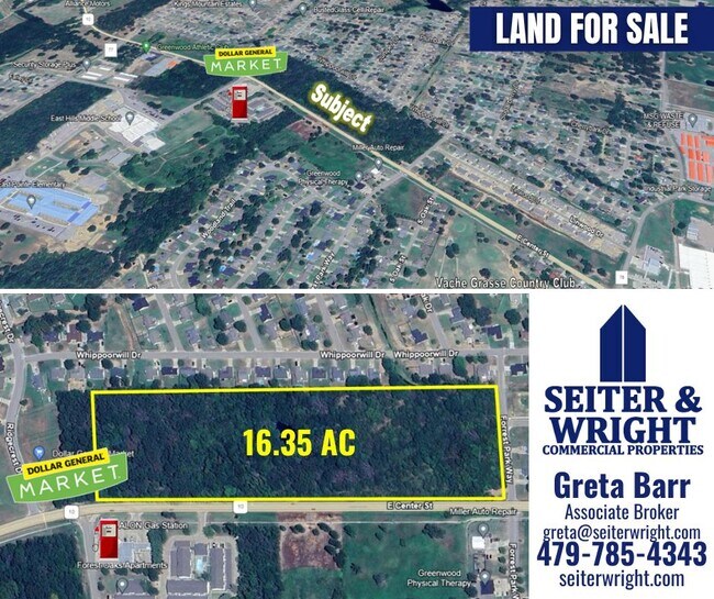 Plus de détails pour 1427 Center st, Greenwood, AR - Terrain à vendre