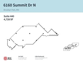 6160 N Summit Dr, Brooklyn Center, MN for lease Floor Plan- Image 1 of 1