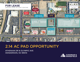 More details for SWC Olympic Ave & Athenian Dr, Henderson, NV - Land for Lease