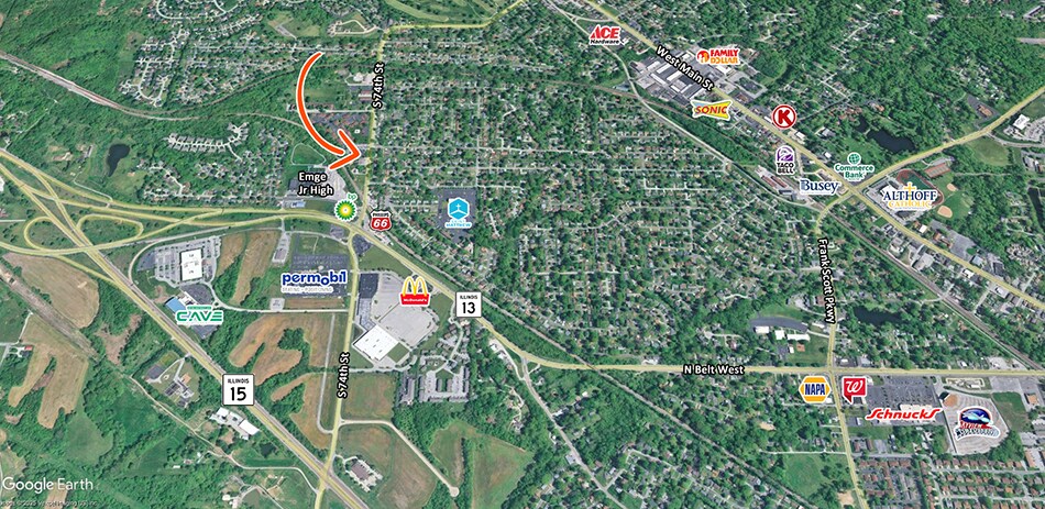 1101 S 74th St, Belleville, IL à vendre - Photo du bâtiment - Image 2 de 7