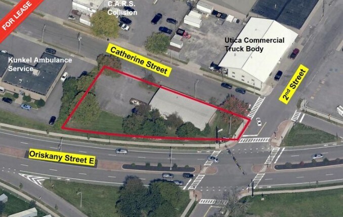 430 Catherine St, Utica, NY à louer - Aérien - Image 3 de 3