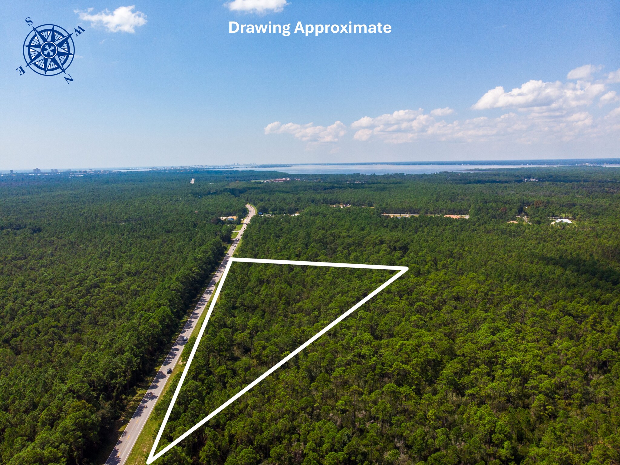 11500 Sorrento Rd, Pensacola, FL à vendre Aérien- Image 1 de 7