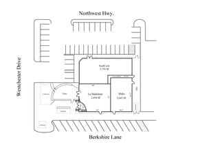 5944 W Northwest Hwy, Dallas, TX for lease Site Plan- Image 1 of 1