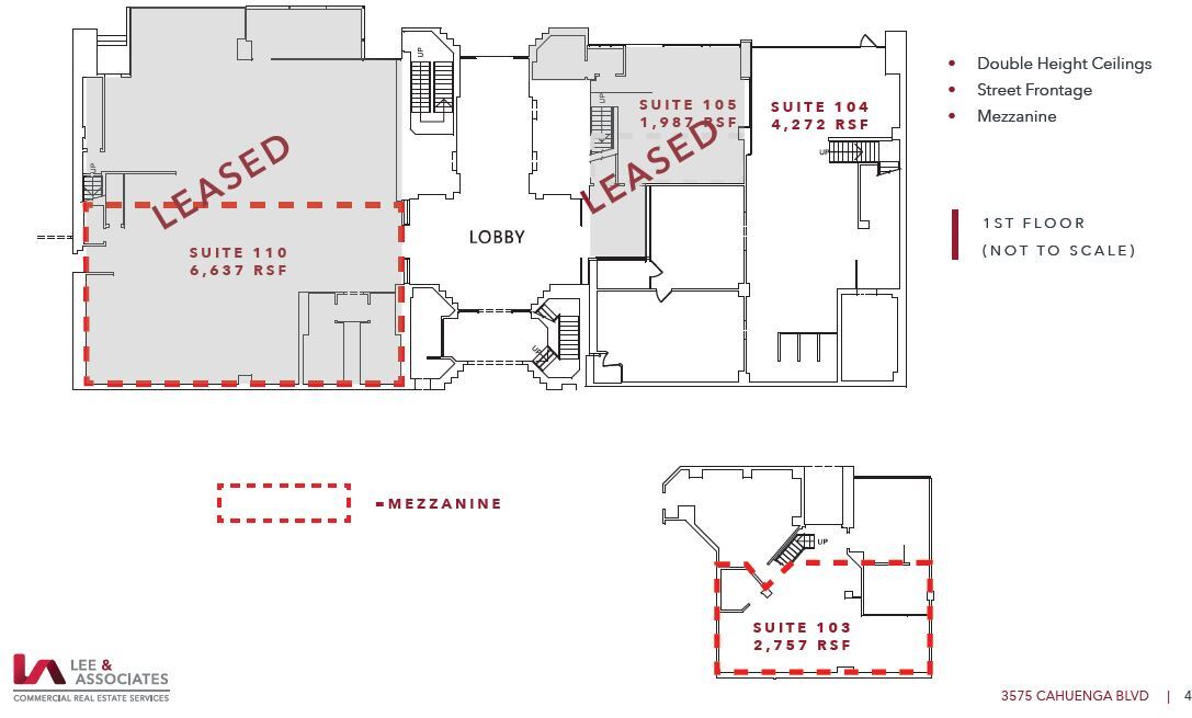 3575 Cahuenga Blvd W, Studio City, CA for lease Floor Plan- Image 1 of 1