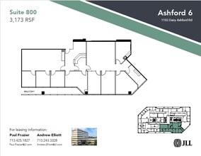 14701 St. Marys Ln, Houston, TX for lease Floor Plan- Image 1 of 1