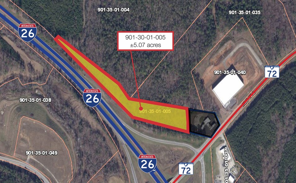 19265 SC Hwy-72, Clinton, SC for sale - Building Photo - Image 2 of 2