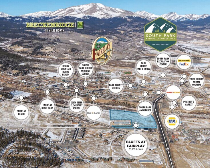 22088 US-285 Hwy, Fairplay, CO à vendre - Photo du bâtiment - Image 2 de 11