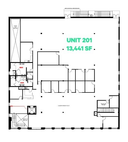 914 Yates St, Victoria, BC for lease Floor Plan- Image 1 of 1