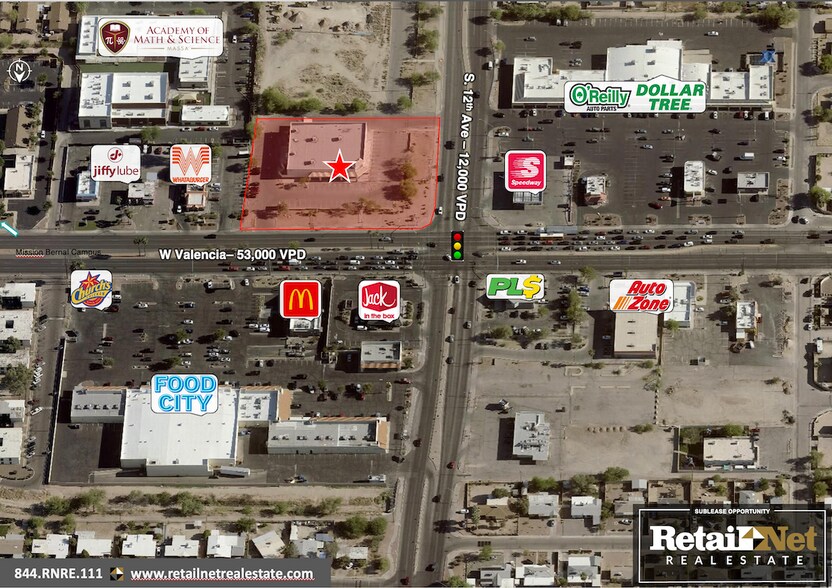 525 W Valencia Rd, Tucson, AZ à louer - Photo du bâtiment - Image 2 de 8
