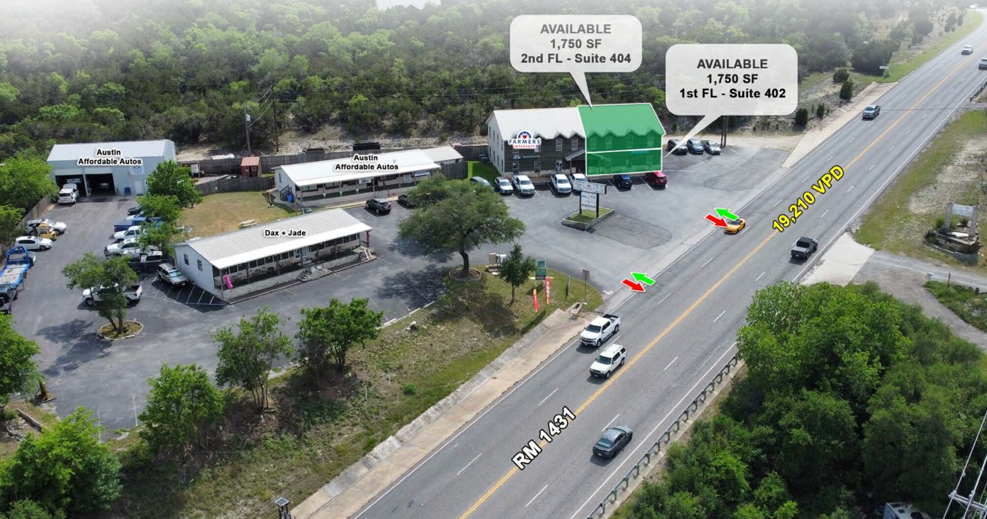 19621 FM 1431, Jonestown, TX à louer Photo du bâtiment- Image 1 de 5