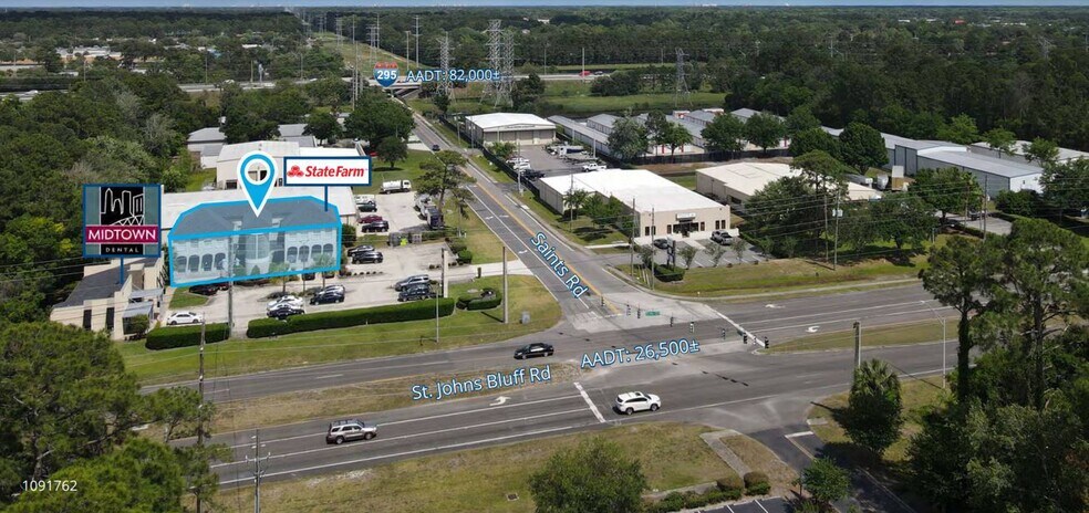 2801 St Johns Bluff Rd, Jacksonville, FL à vendre - Aérien - Image 2 de 20