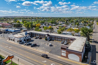 1015 S Haynes Ave, Miles City, MT - Aérien Vue de la carte