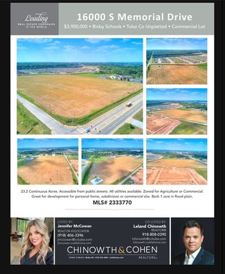 More details for 16000 Memorial -1, Bixby, OK - Land for Sale