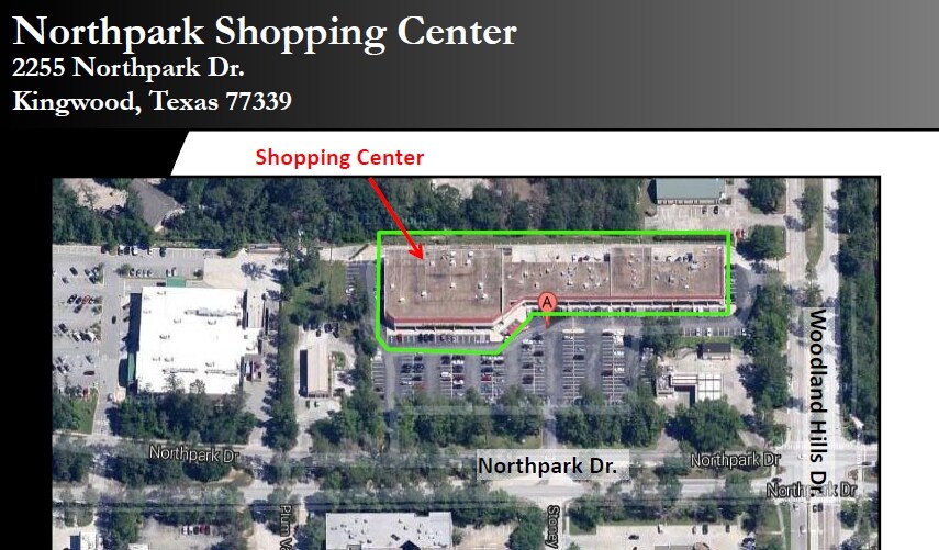 2213-2273 Northpark Dr, Kingwood, TX à louer - Aérien - Image 3 de 11