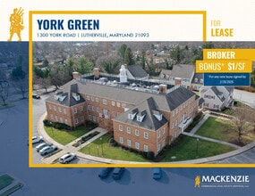1300 York Rd, Lutherville Timonium, MD for lease Floor Plan- Image 1 of 1