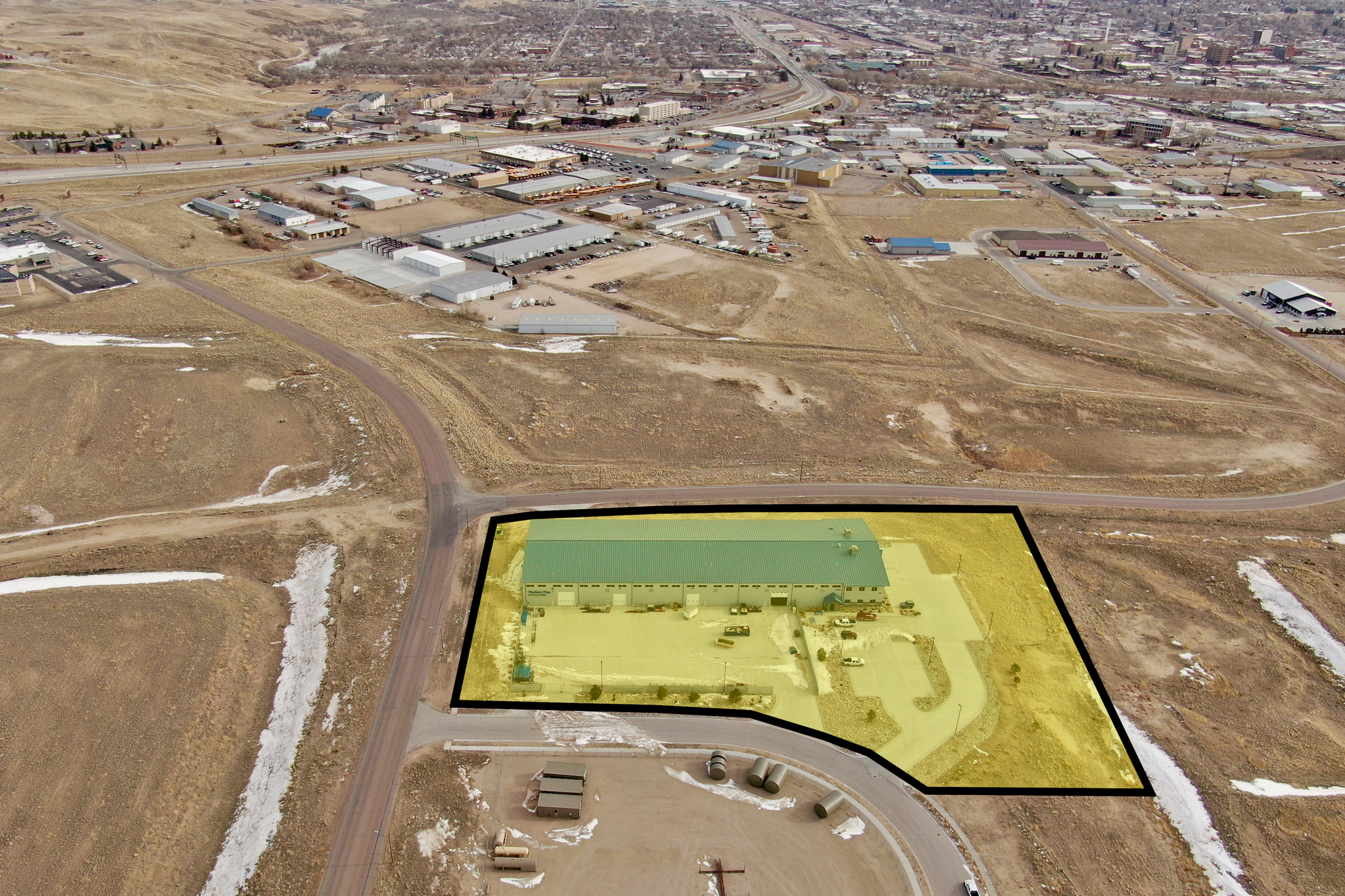 1911 Dunlap Way, Casper, WY for sale Aerial- Image 1 of 1