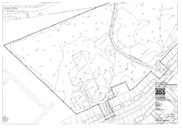 Terrain dans 82 Brooksby Lane, Nottingham à vendre - Plan de site - Image 3 de 4