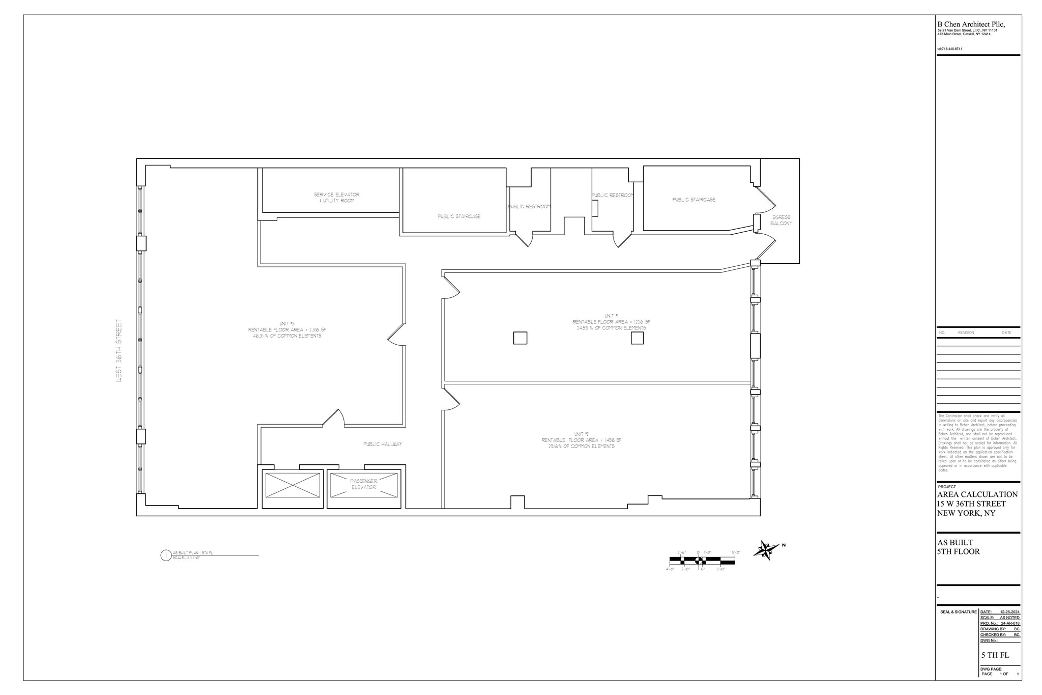 15 W 36th St, New York, NY for lease Site Plan- Image 1 of 2