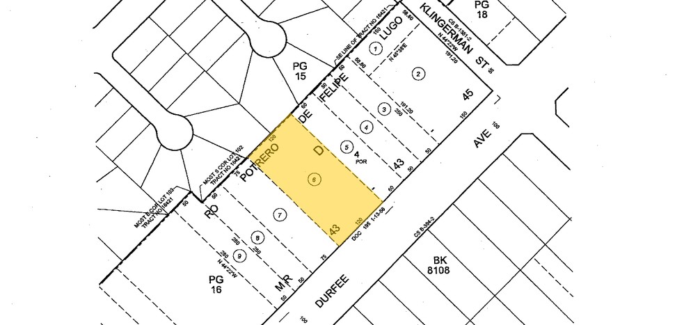 2319-2333 Durfee Ave, El Monte, CA à vendre - Plan cadastral - Image 1 de 1