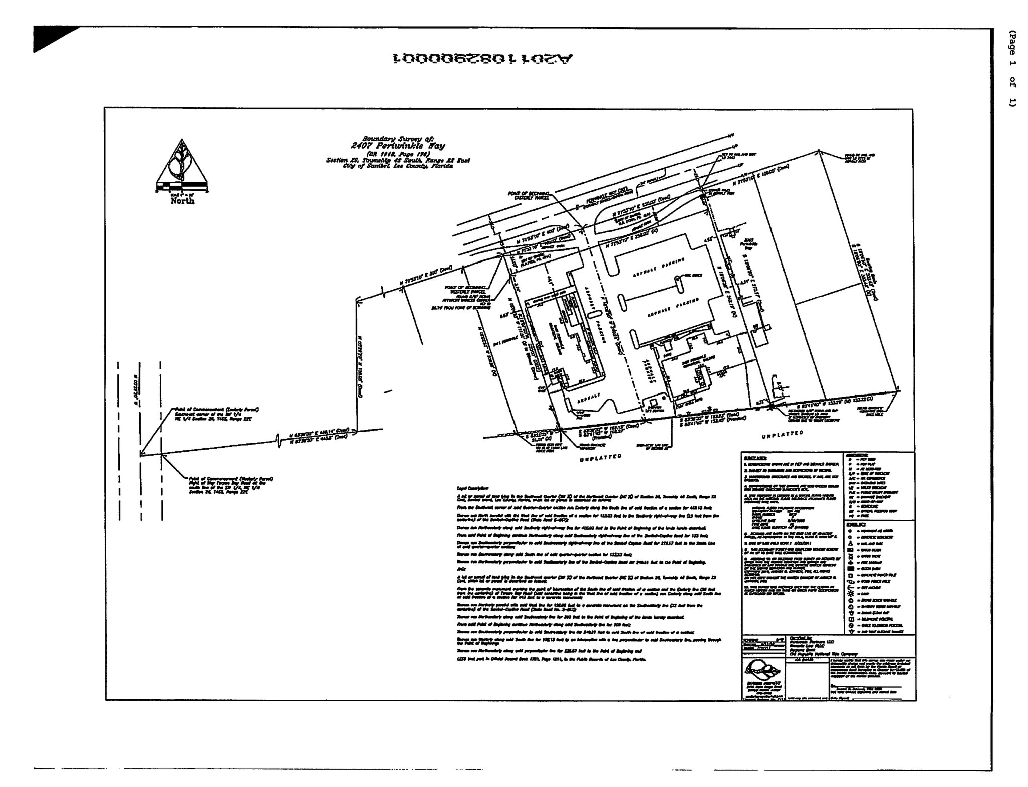 2407 Periwinkle Way, Sanibel, FL for lease Site Plan- Image 1 of 2