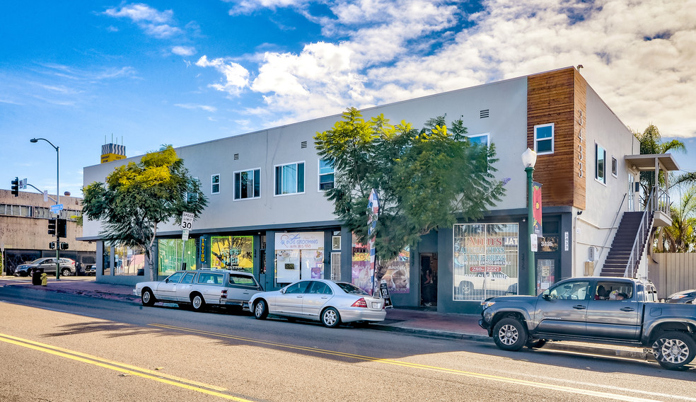 3433-3445 University Ave, San Diego, CA à vendre - Photo principale - Image 1 de 1