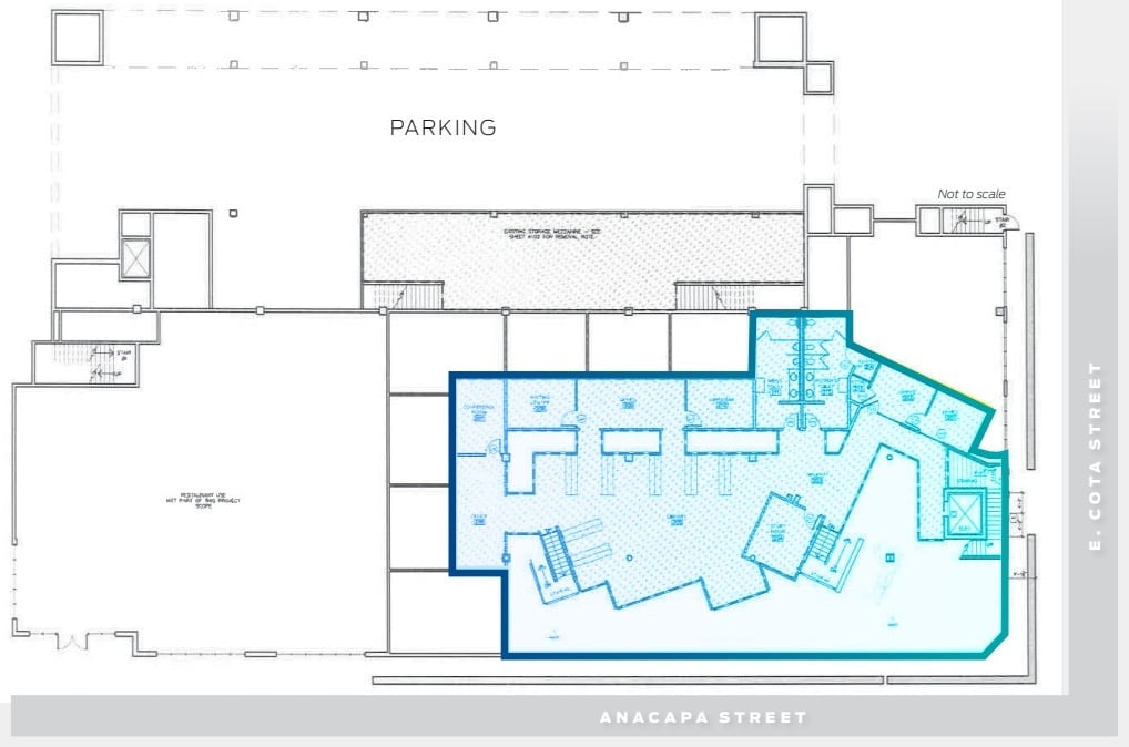 602-612 Anacapa St, Santa Barbara, CA for lease Floor Plan- Image 1 of 1