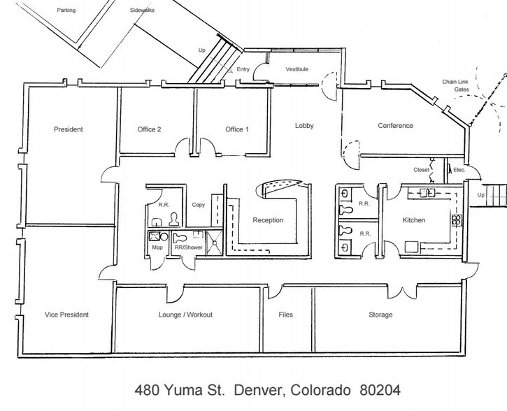 480 Yuma St, Denver, CO à vendre - Plan d’étage - Image 3 de 16