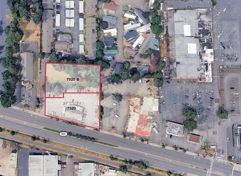 7520 NE Bothell Way, Kenmore, WA à vendre - Plan cadastral - Image 3 de 4