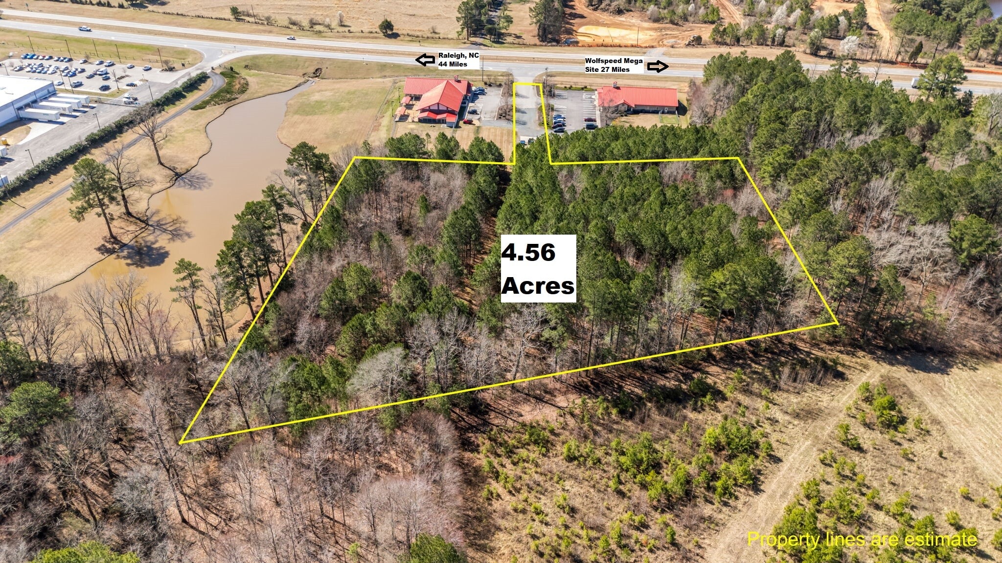 2104 Boone Trail Road, Sanford, NC for sale Aerial- Image 1 of 16