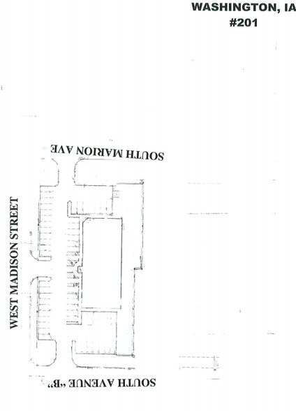 225 W Madison St, Washington, IA à vendre - Plan de site - Image 1 de 1