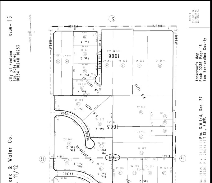 14080 Jurupa Ave, Fontana, CA à vendre - Plan cadastral - Image 2 de 2