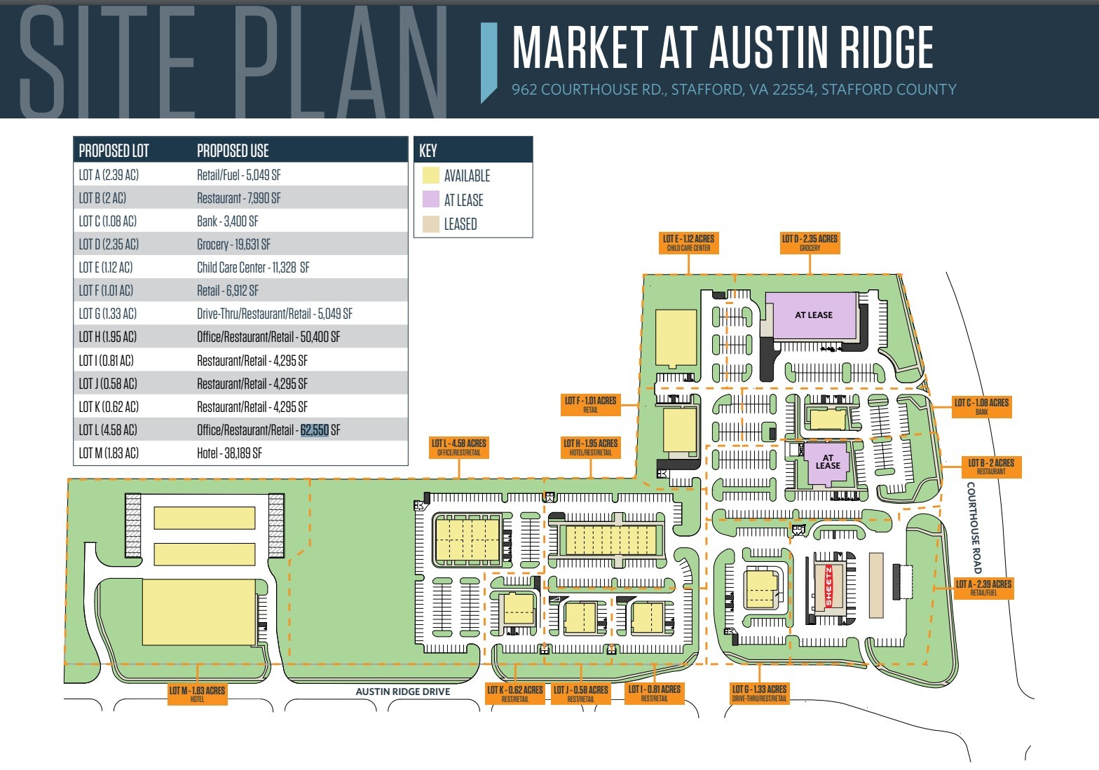 962 Courthouse Rd Lot K, Stafford, VA for lease Building Photo- Image 1 of 2