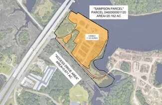 Plus de détails pour 121 Sampson Creek Rd, Chesapeake, VA - Terrain à louer