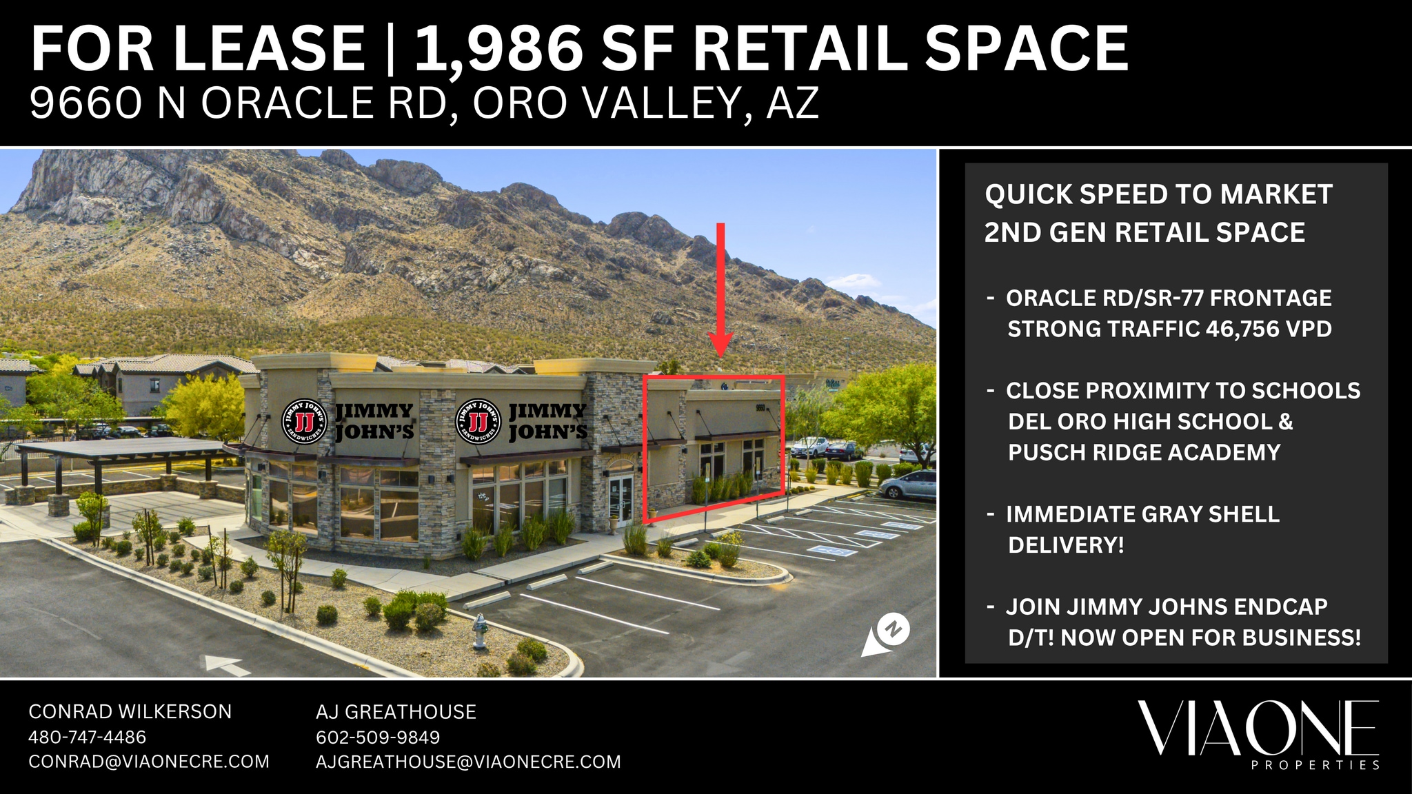 9660 N Oracle Rd, Oro Valley, AZ for lease Primary Photo- Image 1 of 13