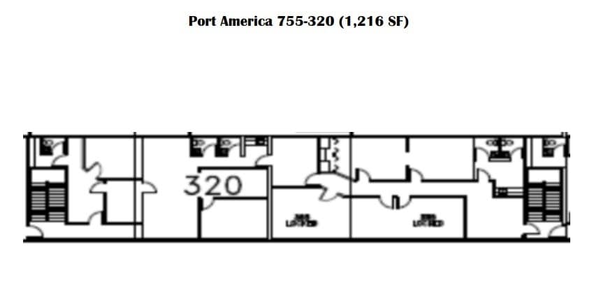 756 Port America Pl, Grapevine, TX for lease Floor Plan- Image 1 of 1