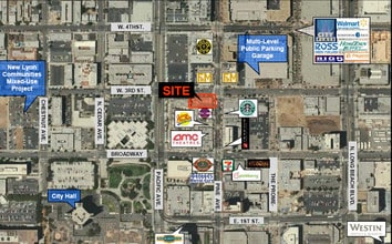 108 W 3rd St, Long Beach, CA - AERIAL map view