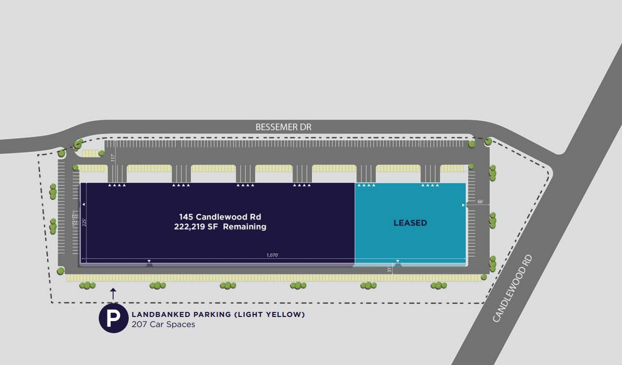145 Candlewood Rd, Bay Shore, NY for lease Site Plan- Image 1 of 1