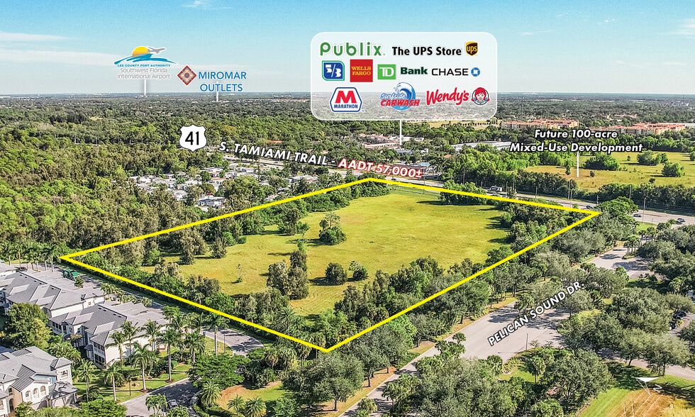 21681 Pelican Sound Drive, Estero, FL à vendre - Aérien - Image 3 de 14