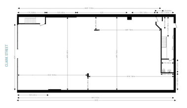 2717 N Clark St, Chicago, IL à louer Plan d’étage- Image 1 de 1