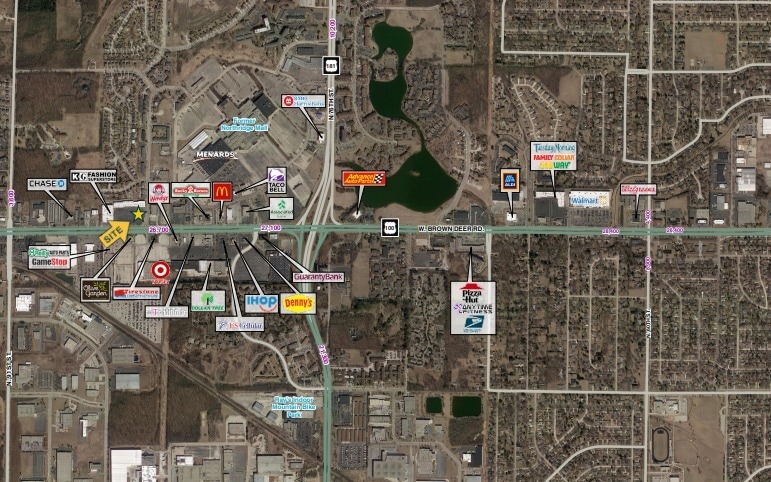 8600-8604 W Brown Deer Rd, Milwaukee, WI for sale - Aerial - Image 2 of 38