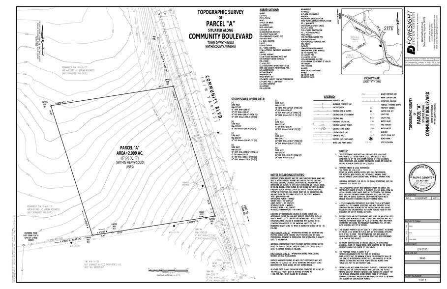 100 USDA Dr, Wytheville, VA for sale - Site Plan - Image 2 of 2