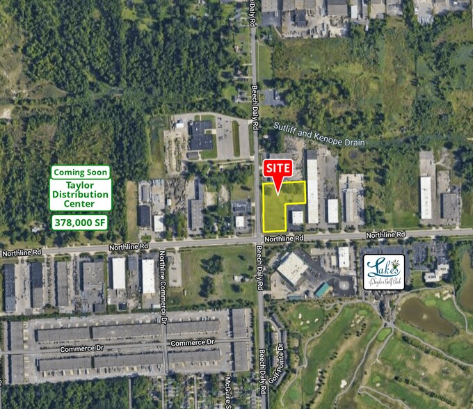 12999 S Beech Daly Rd, Taylor, MI à vendre - Aérien - Image 1 de 5