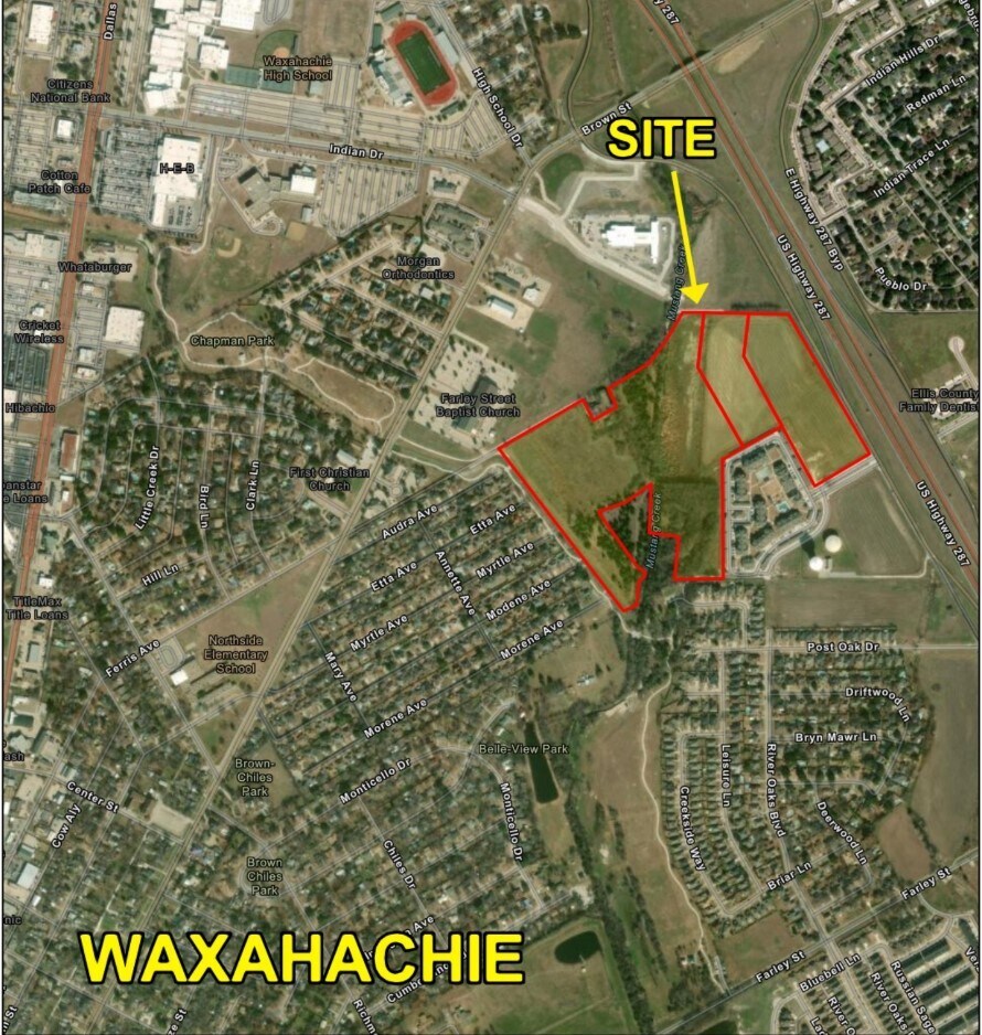 US 287 byp, Waxahachie, TX à vendre Aérien- Image 1 de 2